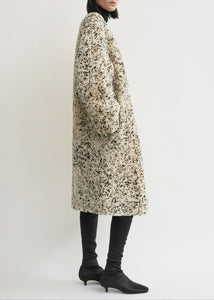 Stracciatella Coat BlkWht