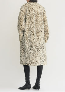 Stracciatella Coat BlkWht