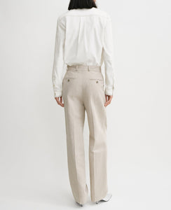 Petite Tumbled Cotton Shirt