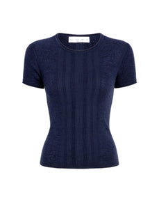 Blaine Knit Shirt Navy