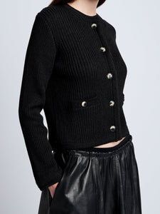 Wilson Knit Jacket Black